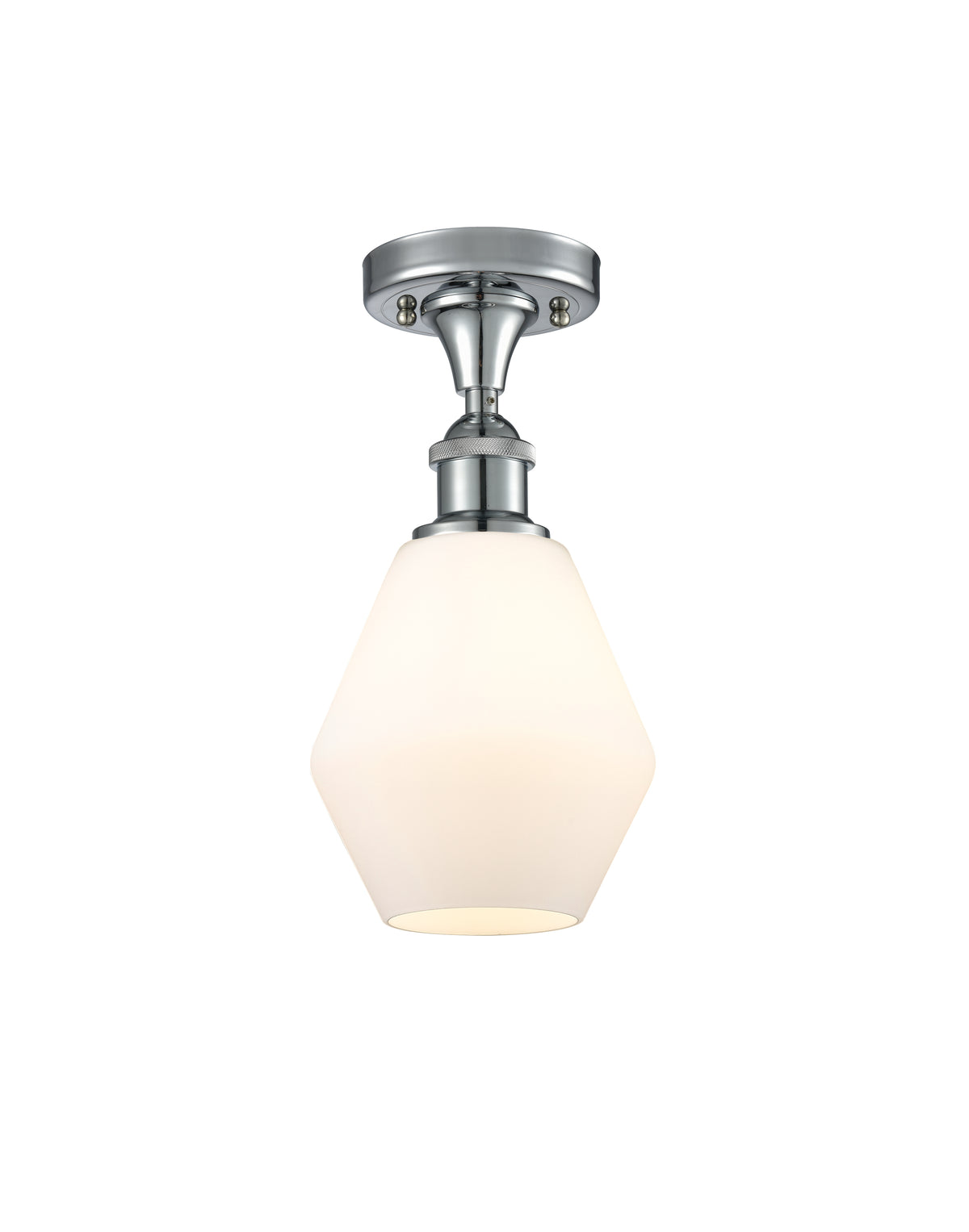 Cindyrella 6-Inch 1-Light Semi-Flush Mount 11.5-Inch High