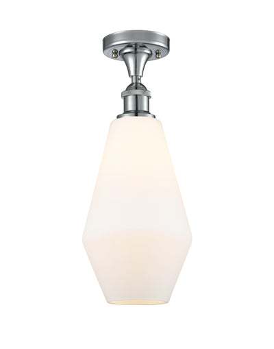 Cindyrella 7-Inch 1-Light Semi-Flush Mount 16-Inch High