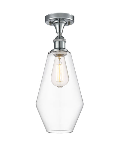 Cindyrella 7-Inch 1-Light Semi-Flush Mount 16-Inch High