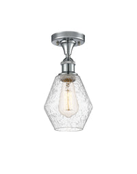 Edison Semi-Flush Mount Brushed Nickel