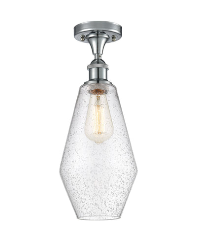 Cindyrella 7-Inch 1-Light Semi-Flush Mount 16-Inch High