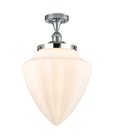 Bridgeton 16-Inch 1-Light Semi-Flush Mount 18.125-Inch High