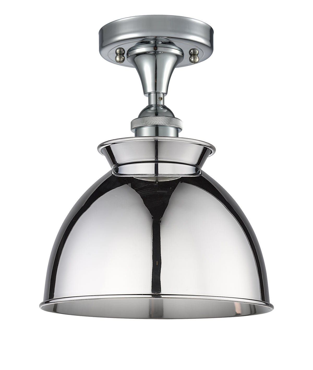 Adirondack 8-Inch 1-Light Semi-Flush Mount 10.5-Inch High