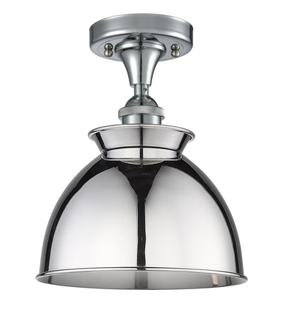Adirondack 8-Inch 1-Light Semi-Flush Mount 10.5-Inch High