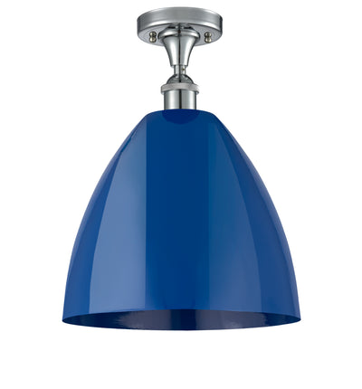 Plymouth 12-Inch 1-Light Semi-Flush Mount 15-Inch High