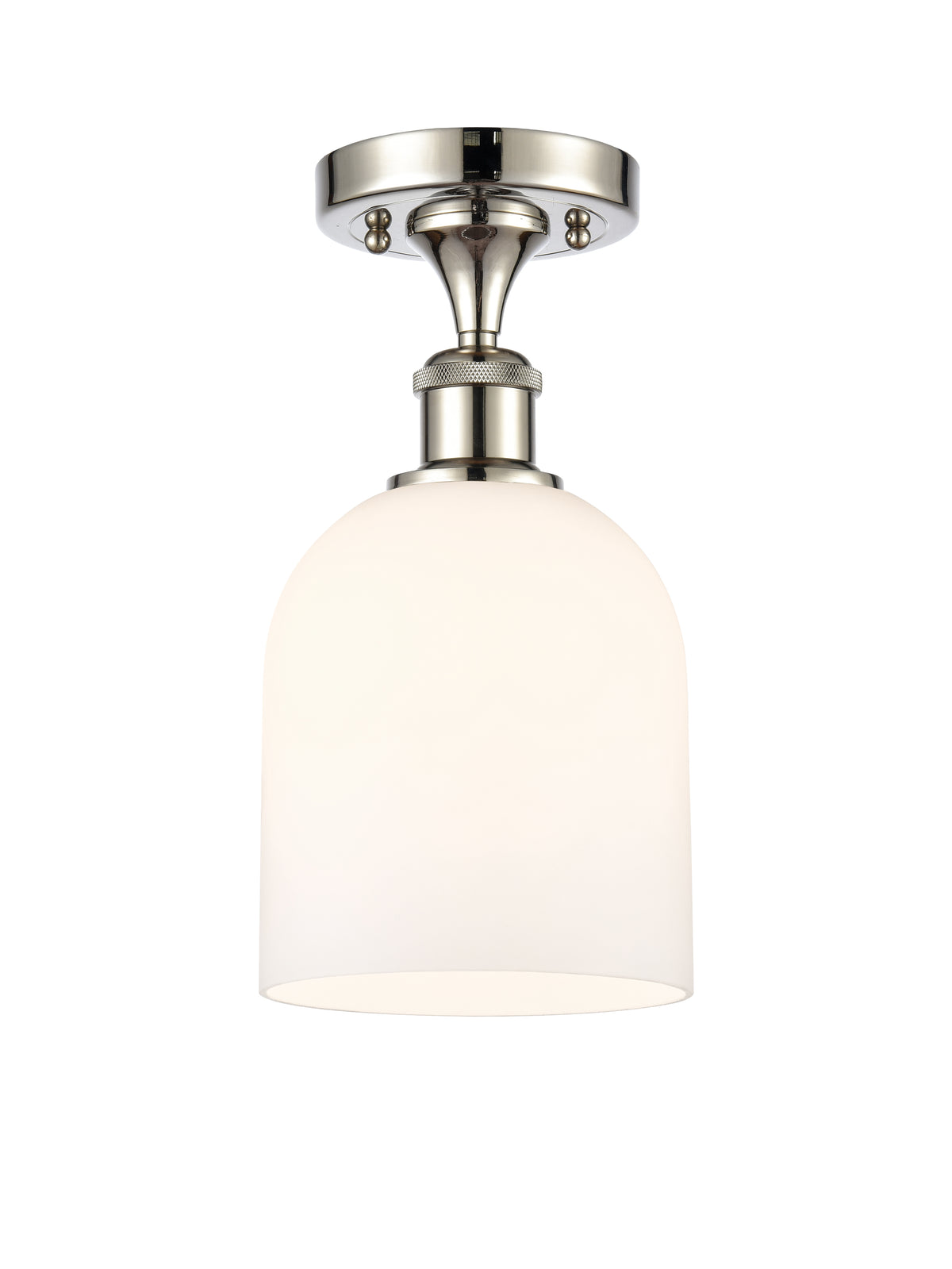 Bella 6-Inch 1-Light Semi-Flush Mount 11.5-Inch High