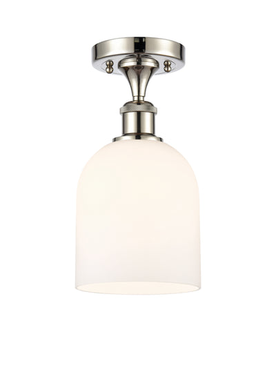 Bella 6-Inch 1-Light Semi-Flush Mount 11.5-Inch High