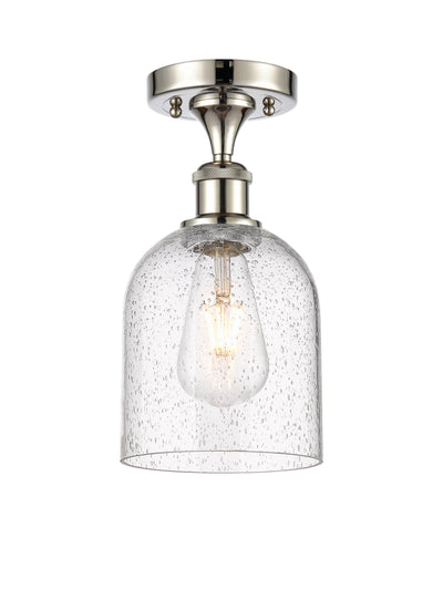 Bella 6-Inch 1-Light Semi-Flush Mount 11.5-Inch High