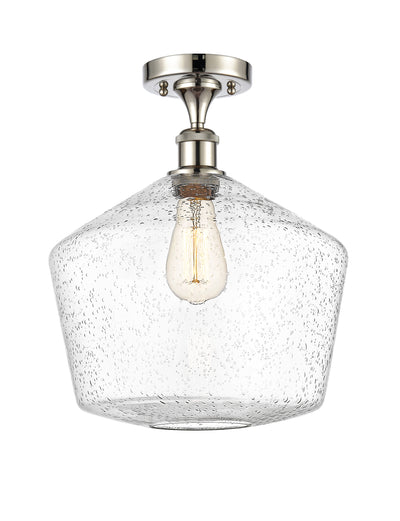 Cindyrella 12-Inch 1-Light Semi-Flush Mount 15-Inch High