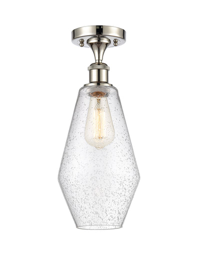 Cindyrella 7-Inch 1-Light Semi-Flush Mount 16-Inch High