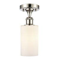 Edison Semi-Flush Mount Brushed Satin Nickel