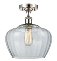 Edison Semi-Flush Mount Brushed Nickel