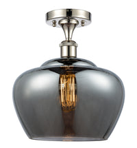 Edison Semi-Flush Mount Brushed Nickel