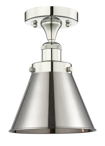Appalachian 8-Inch 1-Light Semi-Flush Mount 11.125-Inch High