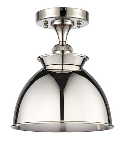 Adirondack 8-Inch 1-Light Semi-Flush Mount 10.5-Inch High