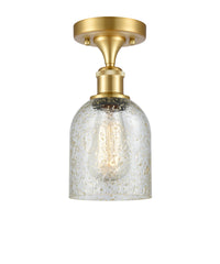 Edison Semi-Flush Mount Brushed Satin Nickel