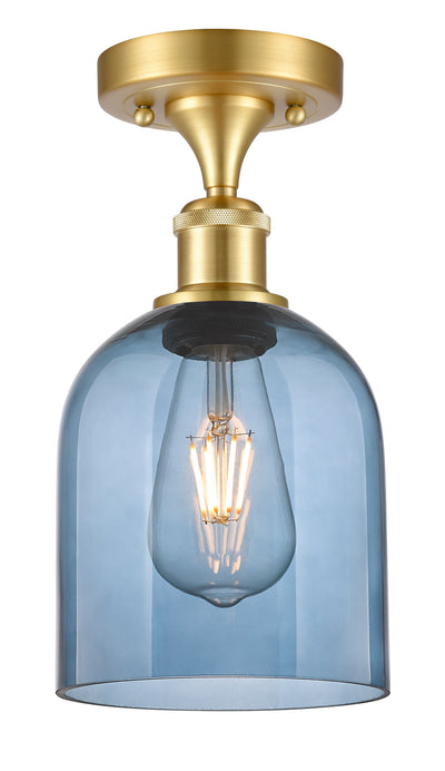 Bella 6-Inch 1-Light Semi-Flush Mount 11.5-Inch High