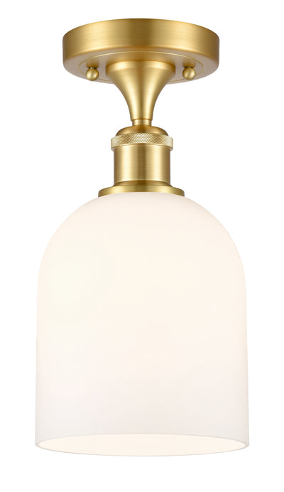 Bella 6-Inch 1-Light Semi-Flush Mount 11.5-Inch High