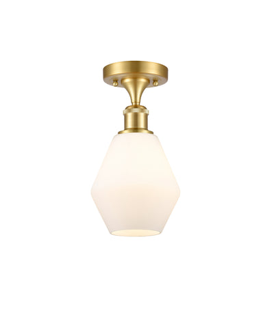 Cindyrella 6-Inch 1-Light Semi-Flush Mount 11.5-Inch High