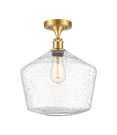 Cindyrella 12-Inch 1-Light Semi-Flush Mount 15-Inch High