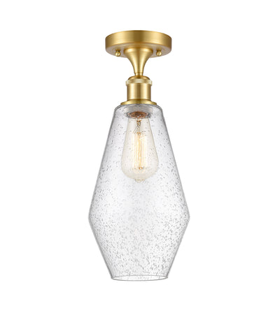 Cindyrella 7-Inch 1-Light Semi-Flush Mount 16-Inch High