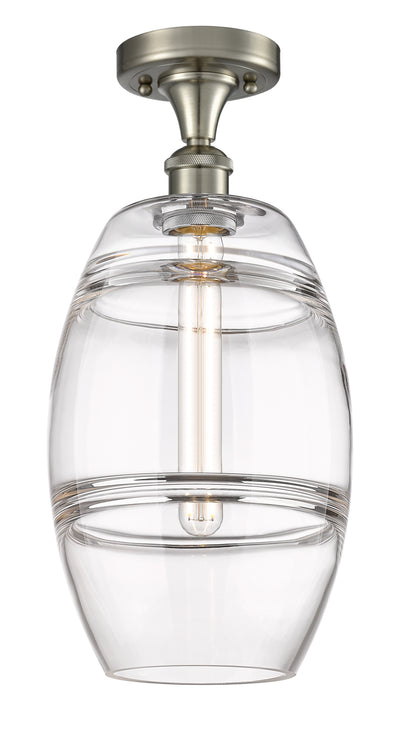 Vaz 8-Inch 1-Light Semi-Flush Mount 17-Inch High