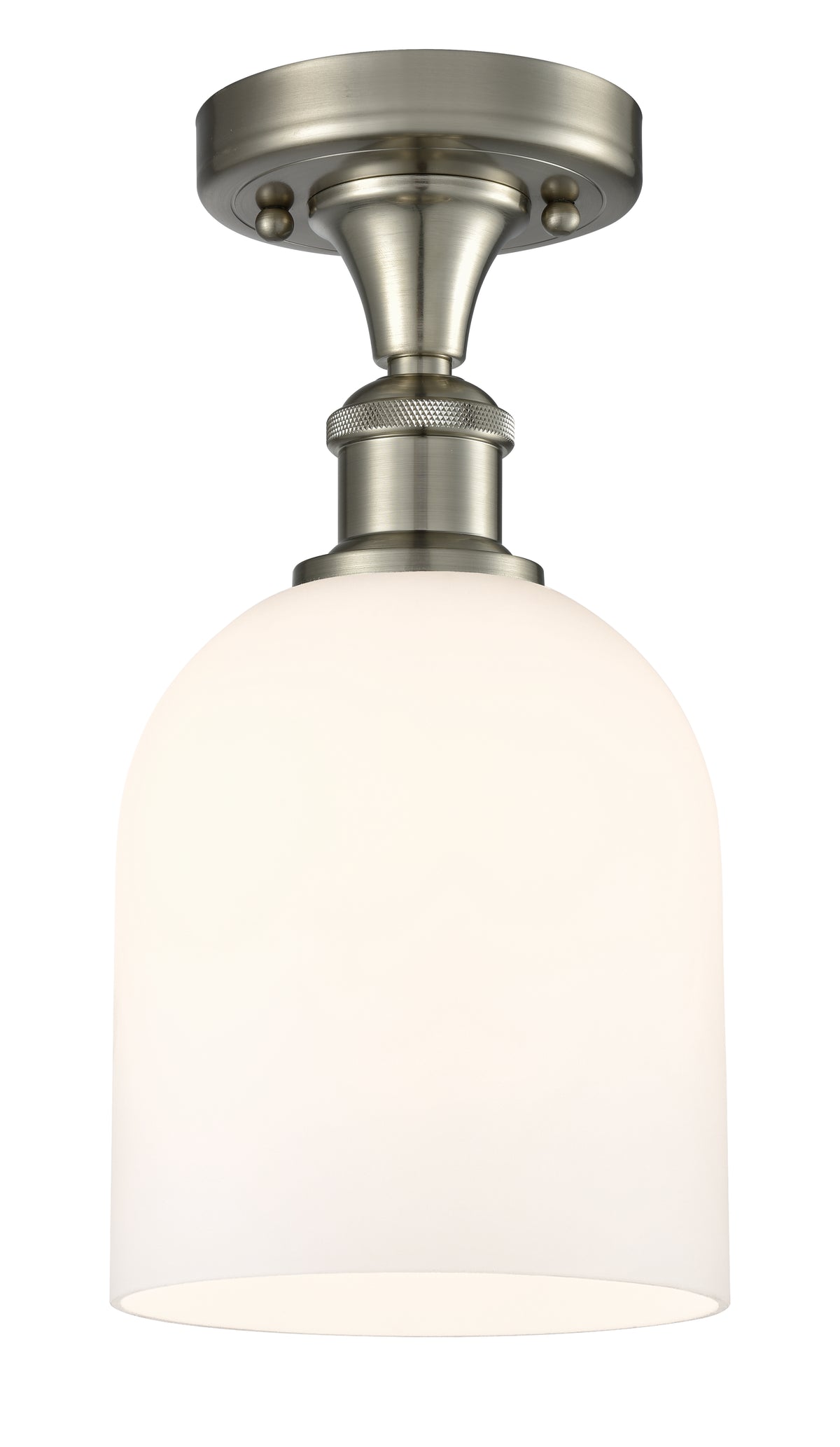 Bella 6-Inch 1-Light Semi-Flush Mount 11.5-Inch High