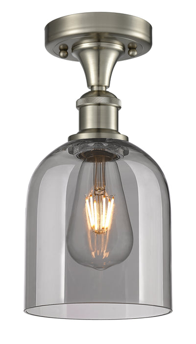 Bella 6-Inch 1-Light Semi-Flush Mount 11.5-Inch High