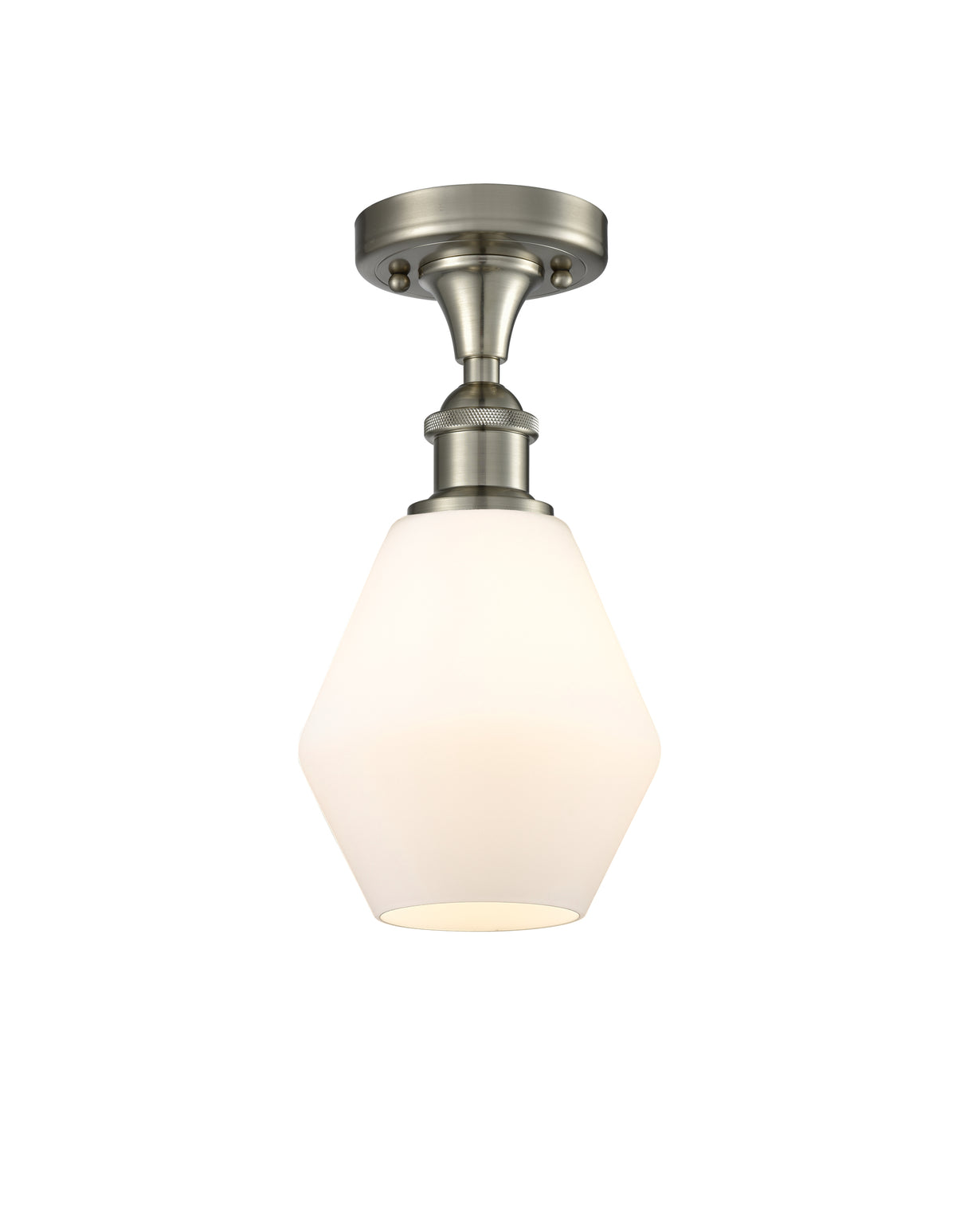 Cindyrella 6-Inch 1-Light Semi-Flush Mount 11.5-Inch High