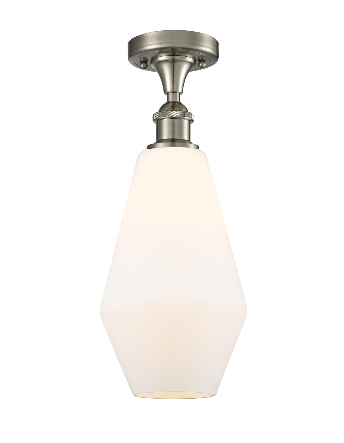 Cindyrella 7-Inch 1-Light Semi-Flush Mount 16-Inch High