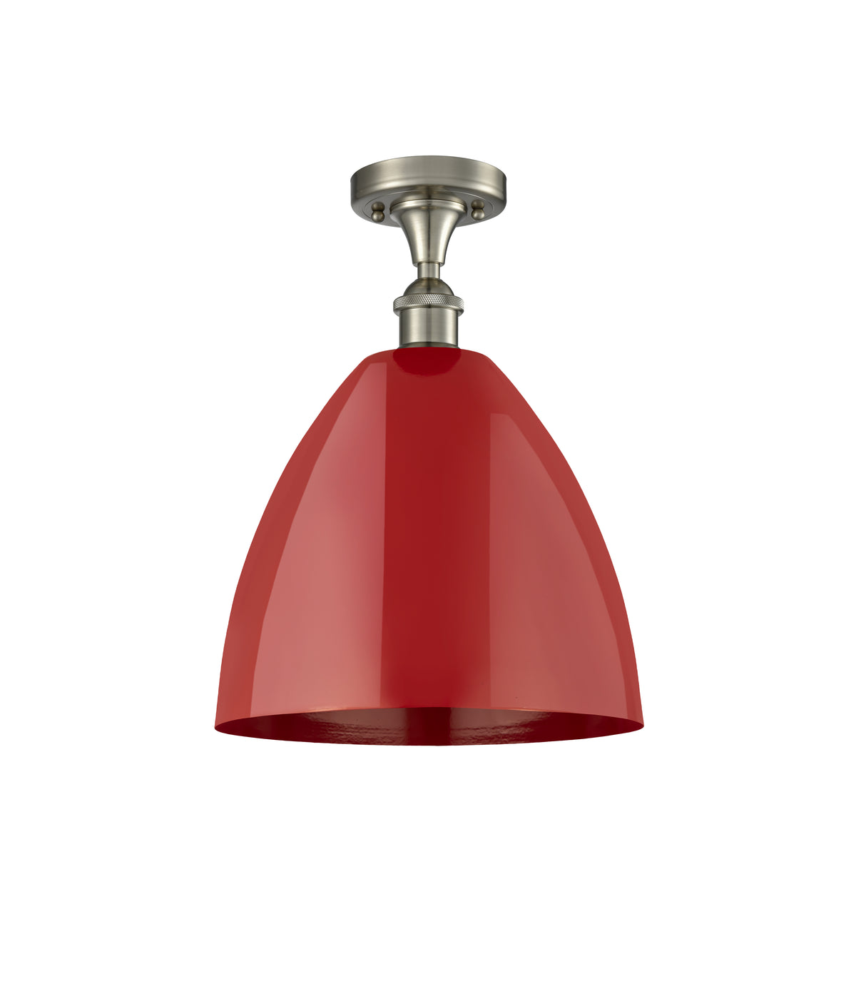 Plymouth 12-Inch 1-Light Semi-Flush Mount 15-Inch High