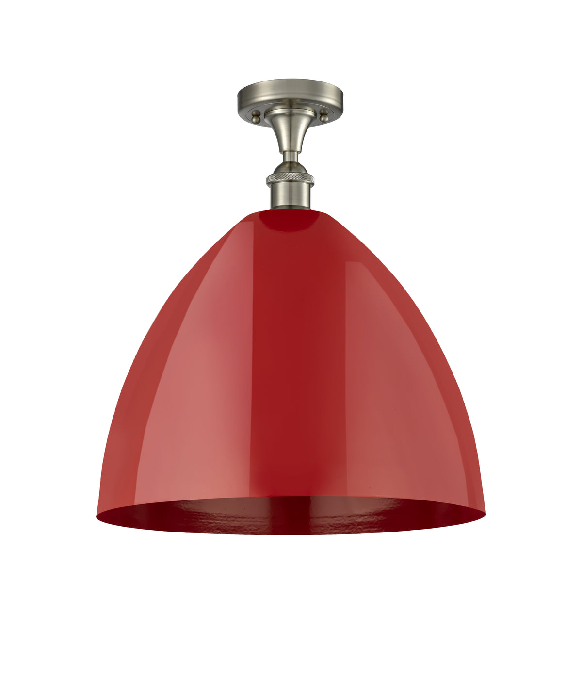 Plymouth 16-Inch 1-Light Semi-Flush Mount 17.375-Inch High