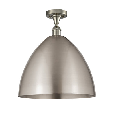 Bristol 16-Inch 1-Light Semi-Flush Mount Cone Shade 17.375-Inch High