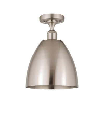 Bristol 9-Inch 1-Light Semi-Flush Mount Cone Shade 13.125-Inch High