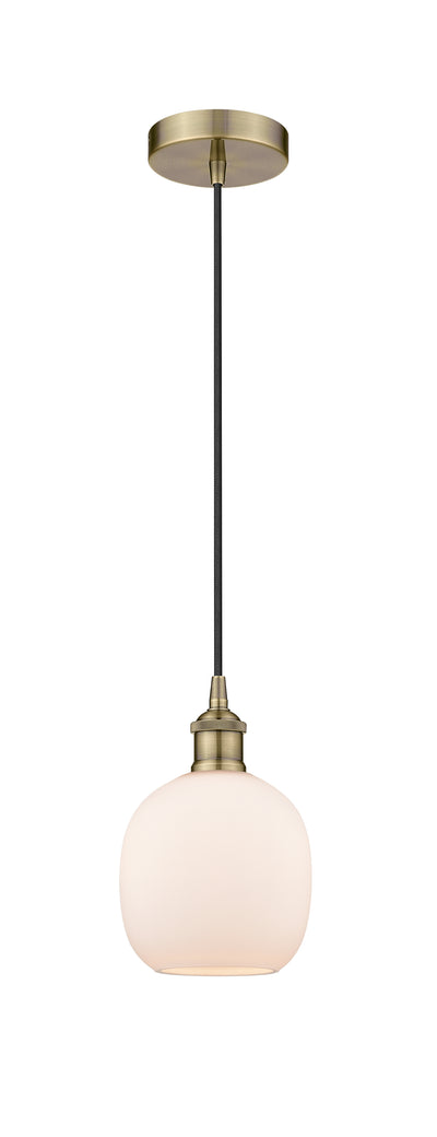 Edison Mini Pendant Antique Brass Finish