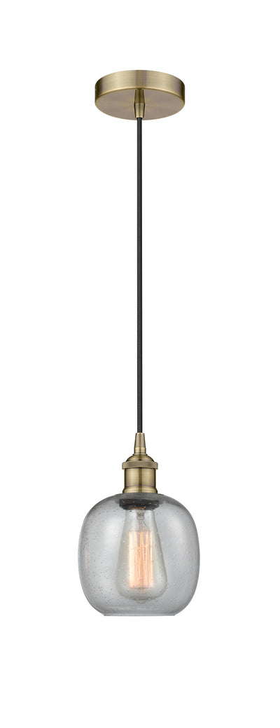 Edison Mini Pendant Antique Brass Finish