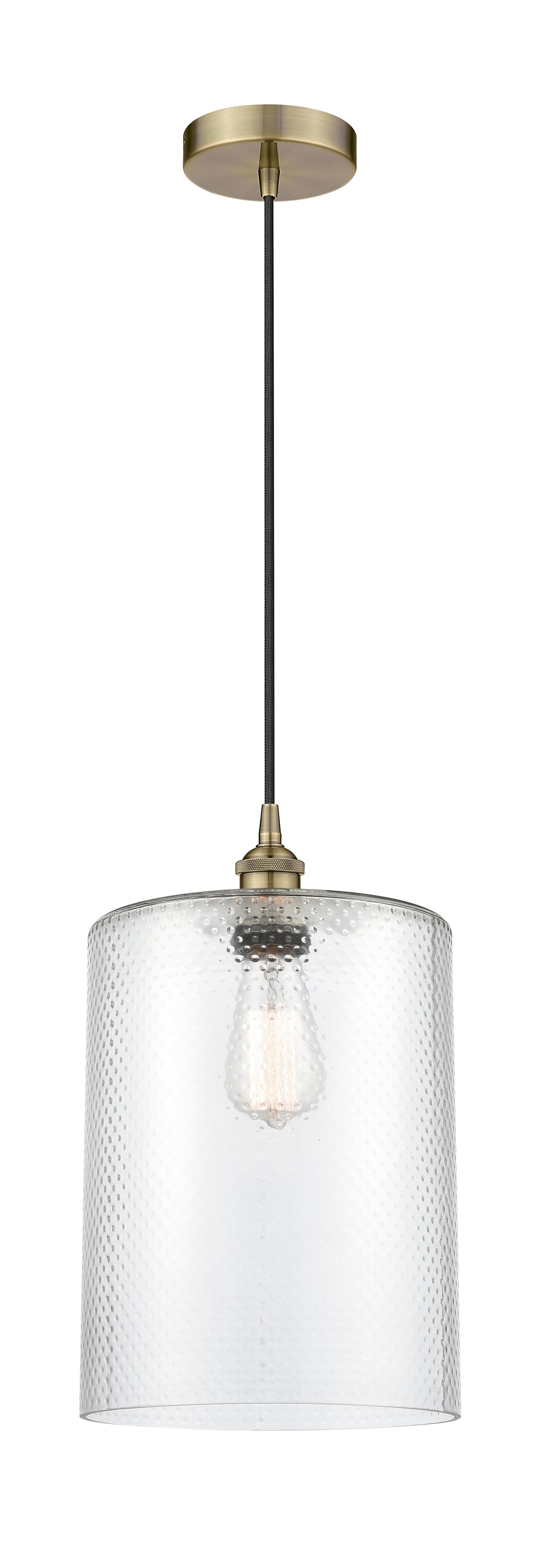 Edison Mini Pendant Antique Brass Finish