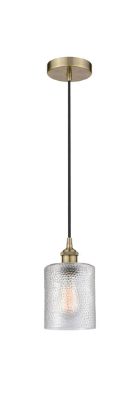 Edison Mini Pendant Antique Brass Finish
