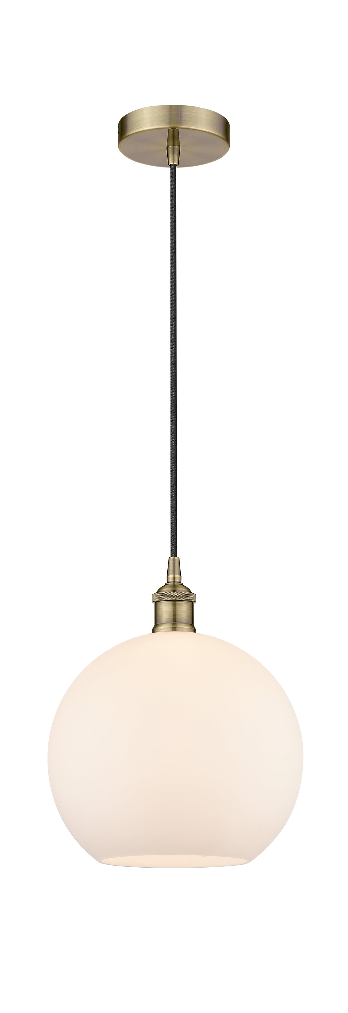 Edison Mini Pendant Antique Brass Finish