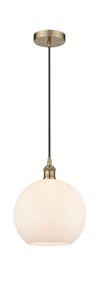 Edison Mini Pendant Antique Brass Finish