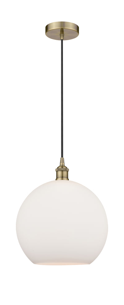 Edison Mini Pendant Antique Brass Finish