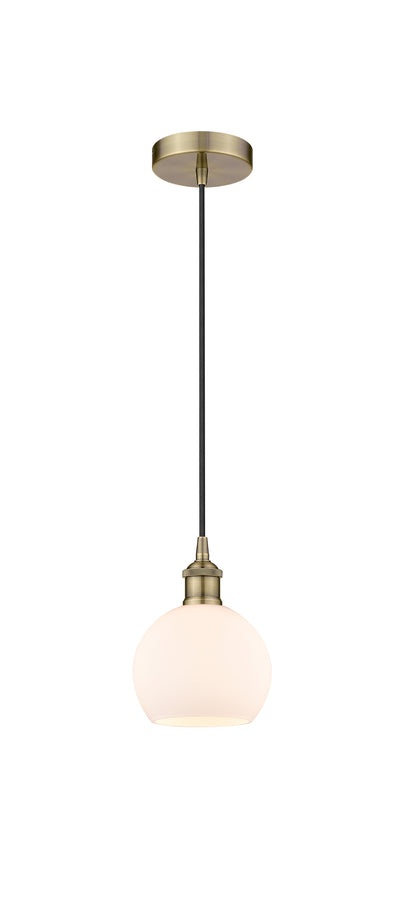 Edison Mini Pendant Antique Brass Finish