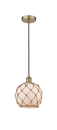 Edison Mini Pendant Antique Brass Finish