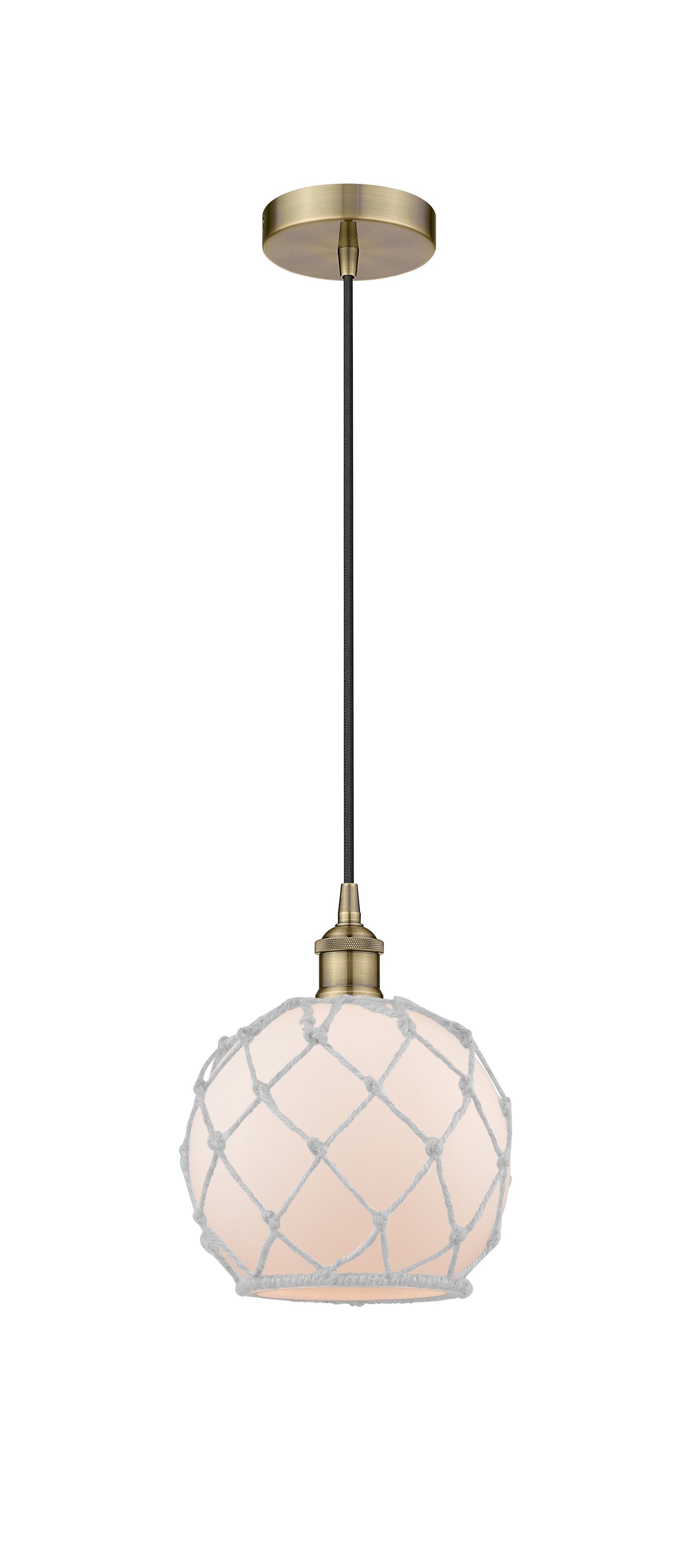 Edison Mini Pendant Antique Brass Finish