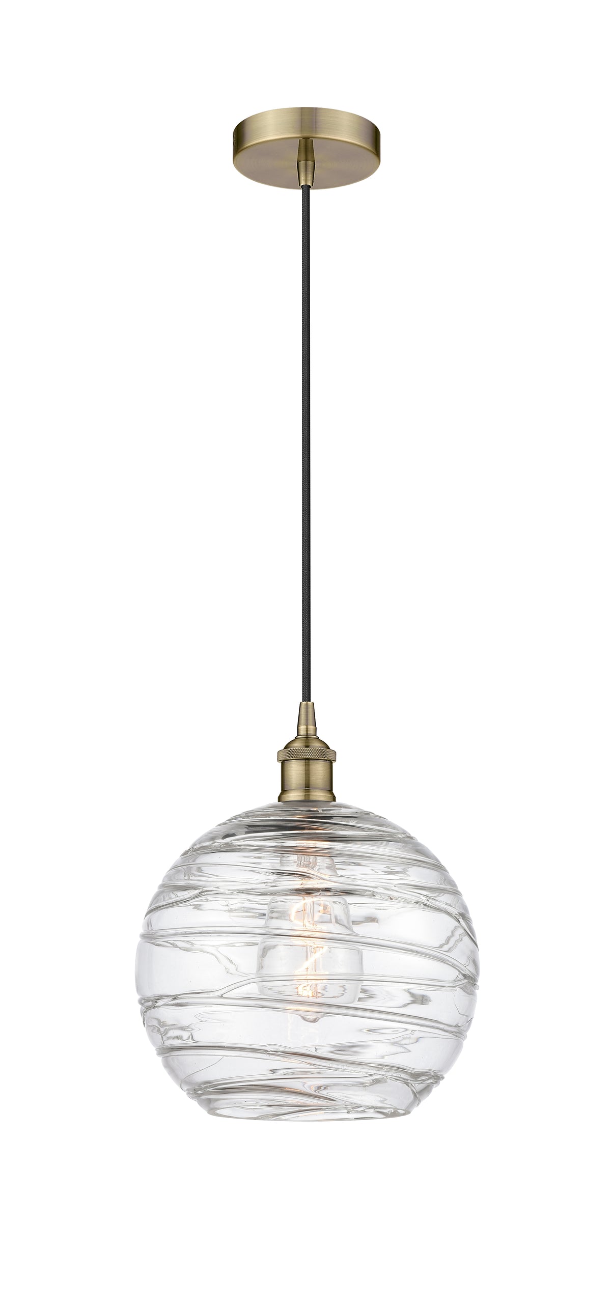 Edison Mini Pendant Antique Brass