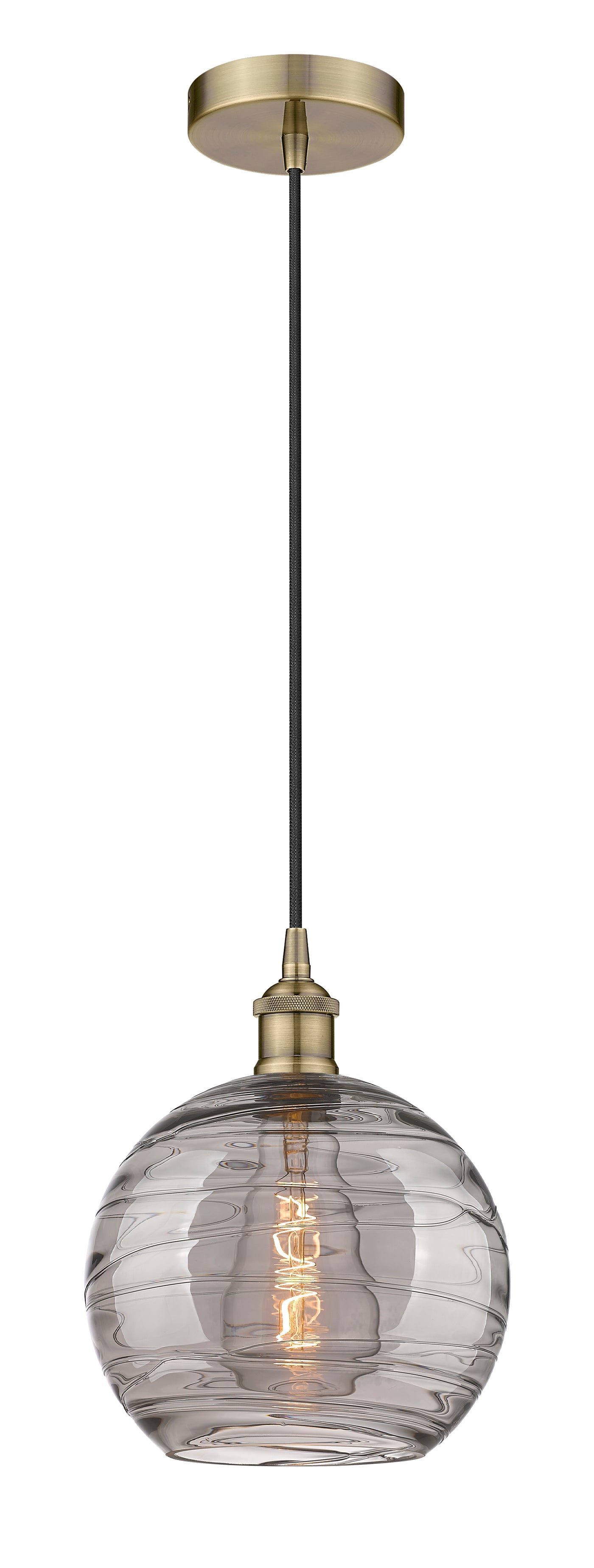Edison Mini Pendant Antique Brass