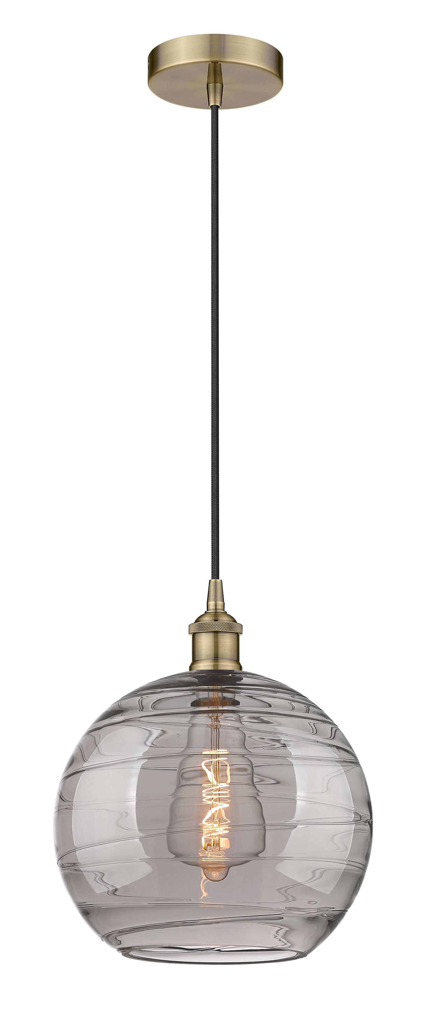 Edison Mini Pendant Cast Brass Antique Brass