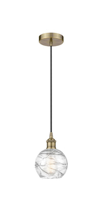 Edison Mini Pendant Antique Brass Finish