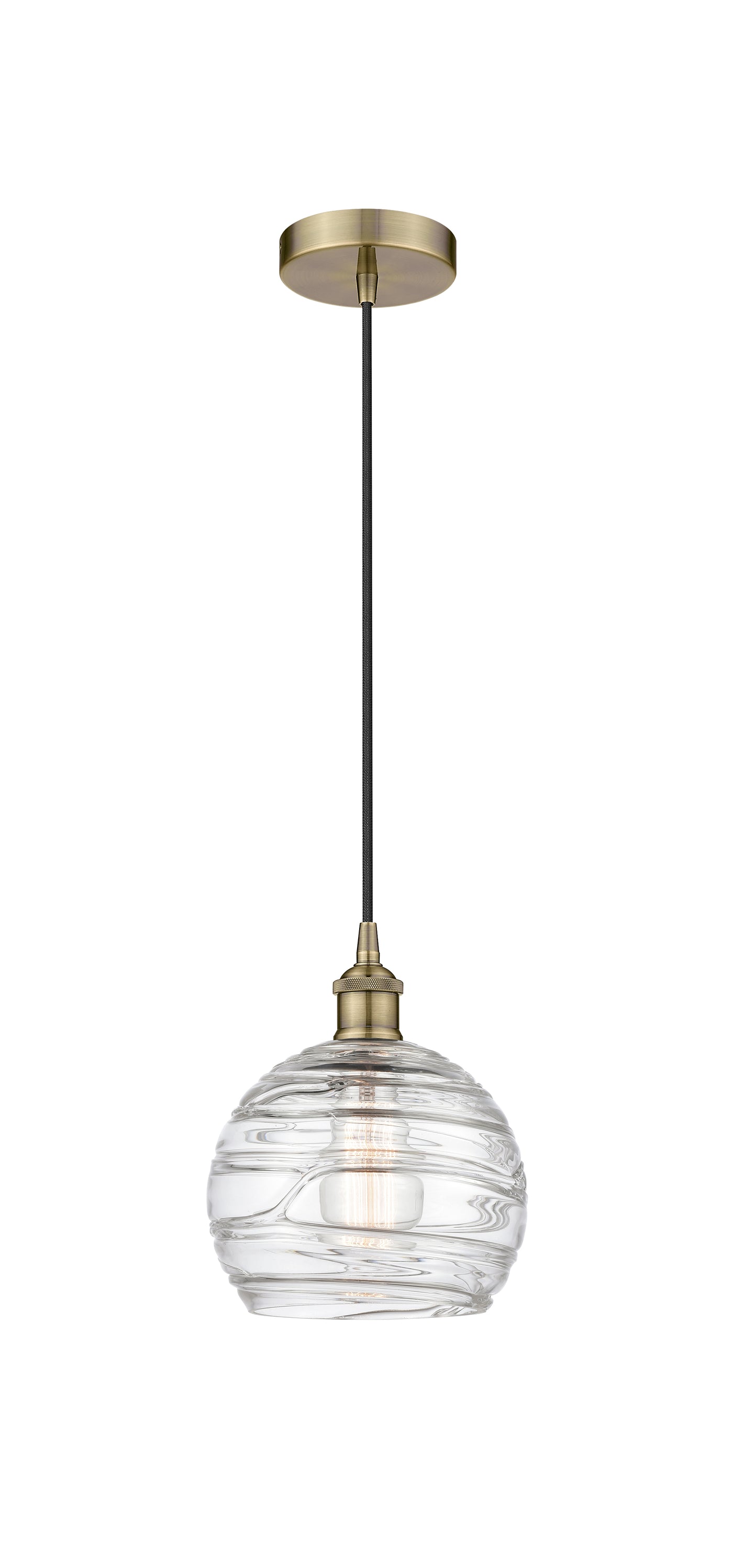 Edison Mini Pendant Antique Brass