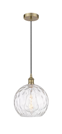 Edison Mini Pendant Antique Brass Finish